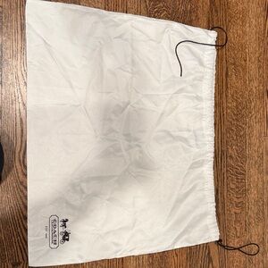 Coach White Storage Bag